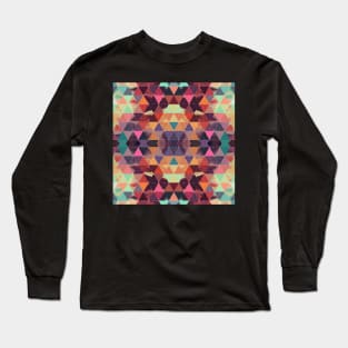 Geometric Pattern Long Sleeve T-Shirt